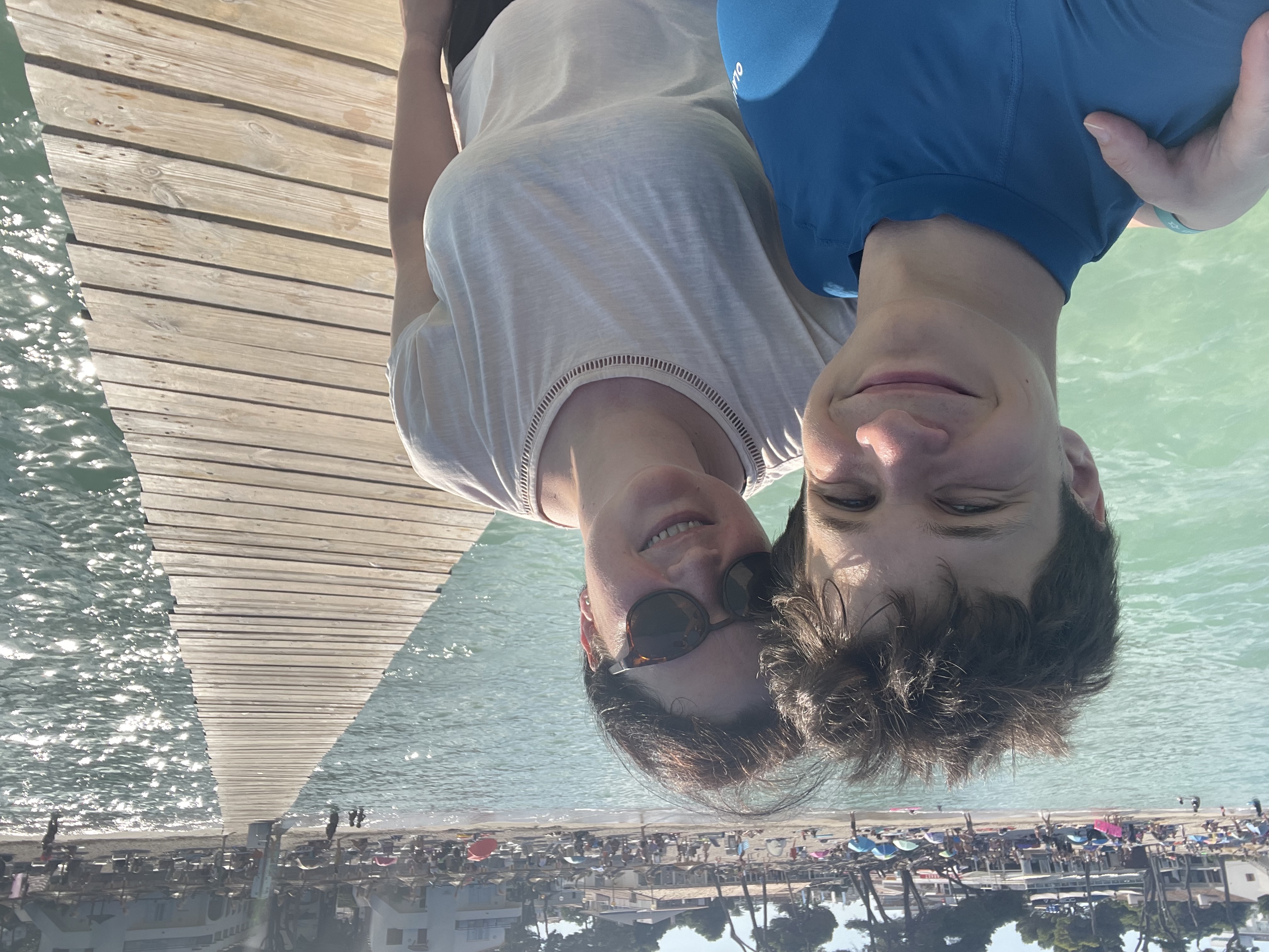 With mum — Mallorca